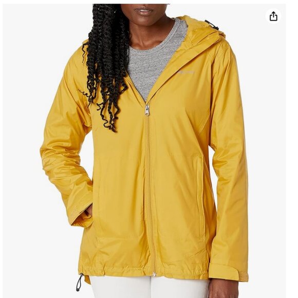 Brand New Arctix Women's Valley Fleece Lined Yellow Rain Jacket, Bamboo, 3X - Picture 1 of 13